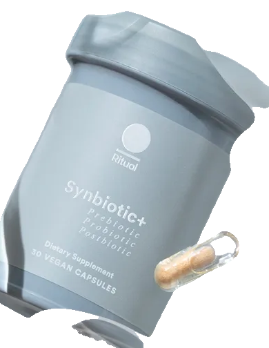 The Ritual Synbiotic+ jar.